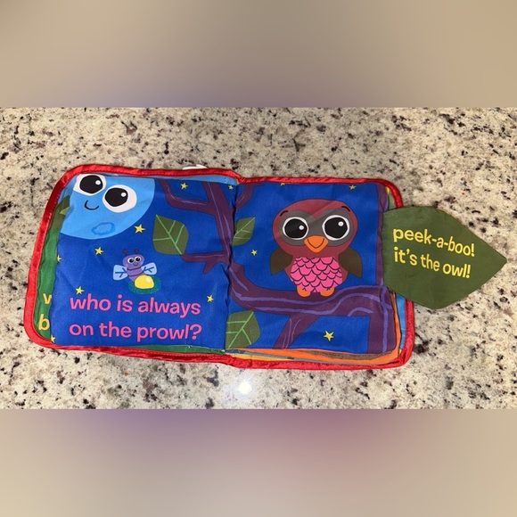 Lamaze Peek-a-Boo Forest Soft Book - Picture 3 of 5